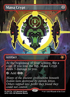 Mana Crypt Special Guests Cosmium Neon Ink Art